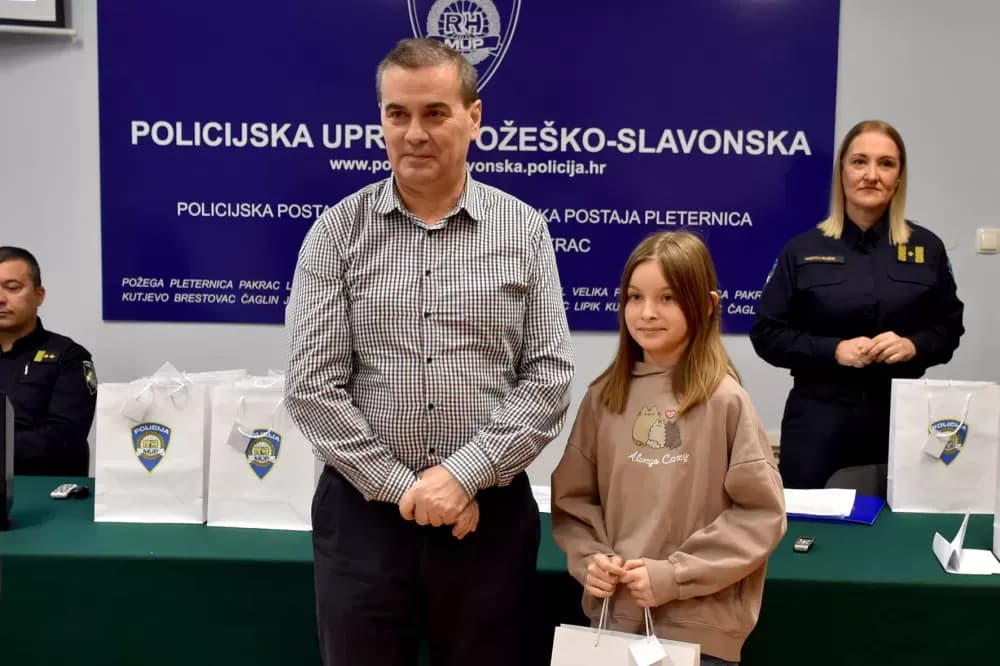 Nika Devčić najbolja među najboljima: učenici poručuju – sigurnost je na prvom mjestu