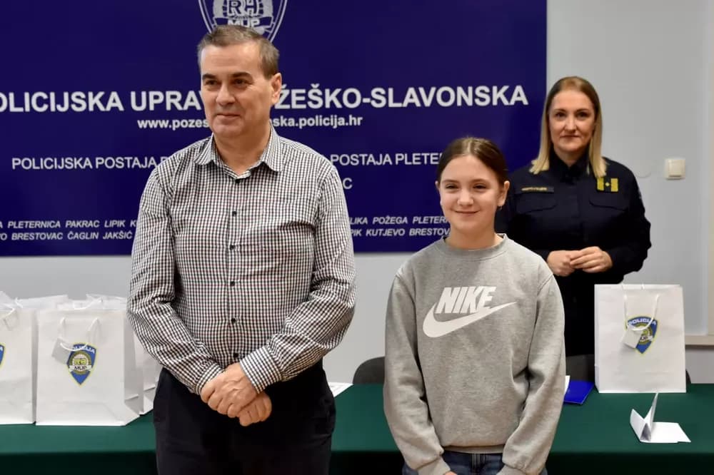 Nika Devčić najbolja među najboljima: učenici poručuju – sigurnost je na prvom mjestu