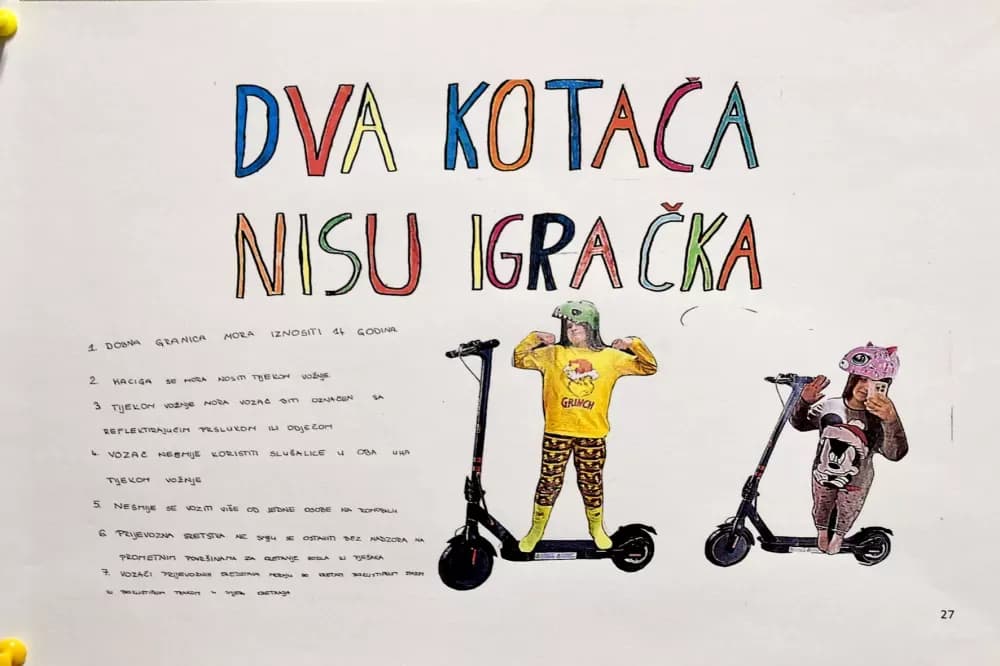 Nika Devčić najbolja među najboljima: učenici poručuju – sigurnost je na prvom mjestu