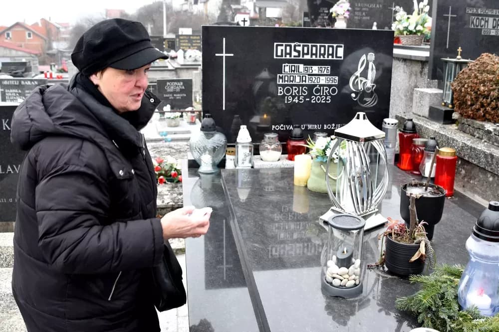SJEĆANJE NA ĆIRU POŽEŠKOG: Supruga Lovorka i najbliži prijatelji odali počast legendi uoči prve obljetnice smrti