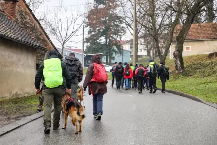Četvrti Zimski vincelovski izlet na Starac do Viškovačkog grada