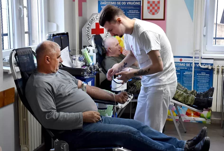Velik odaziv Požežana: U trodnevnoj akciji Crvenog križa prikupljeno 389 doza krvi