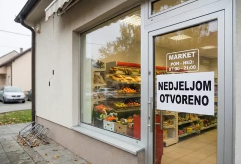 Ukida se zabrana rada nedjeljom za male trgovine, ali postojat će uvjet