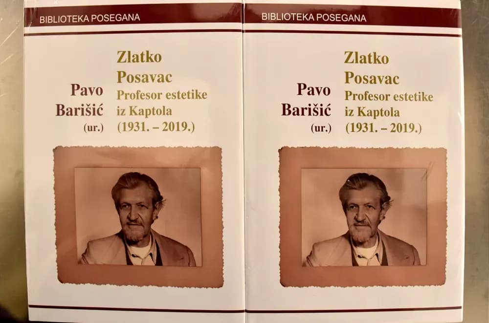 Predstavljena monografija o Zlatku Posavcu: Sveobuhvatan prikaz života „profesora estetike iz Kaptola“