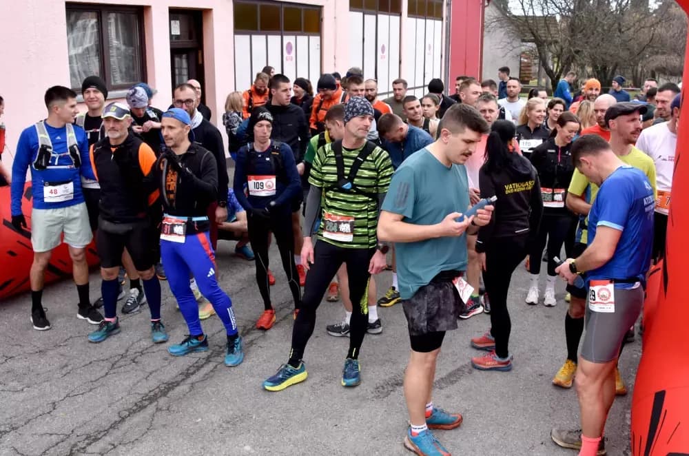 Valentinovo na Krndiji: U Kutjevu uspješno održana utrka „Krndija trail RECIKLAŽ“
