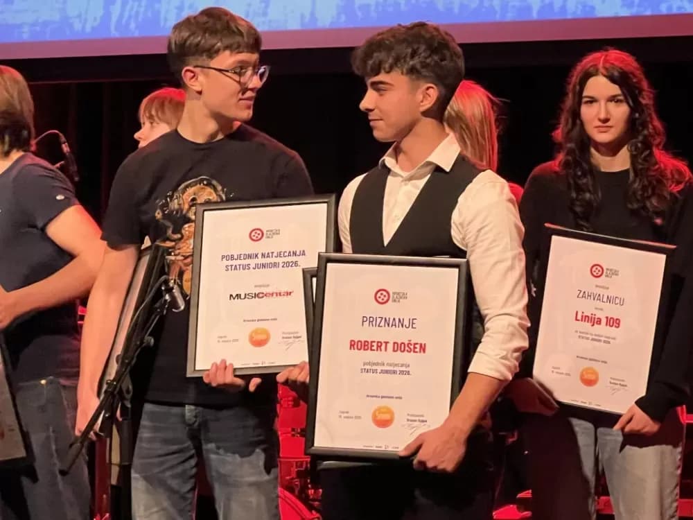Požeški učenik Robert Došen na bisernici najbolji instrumentalista