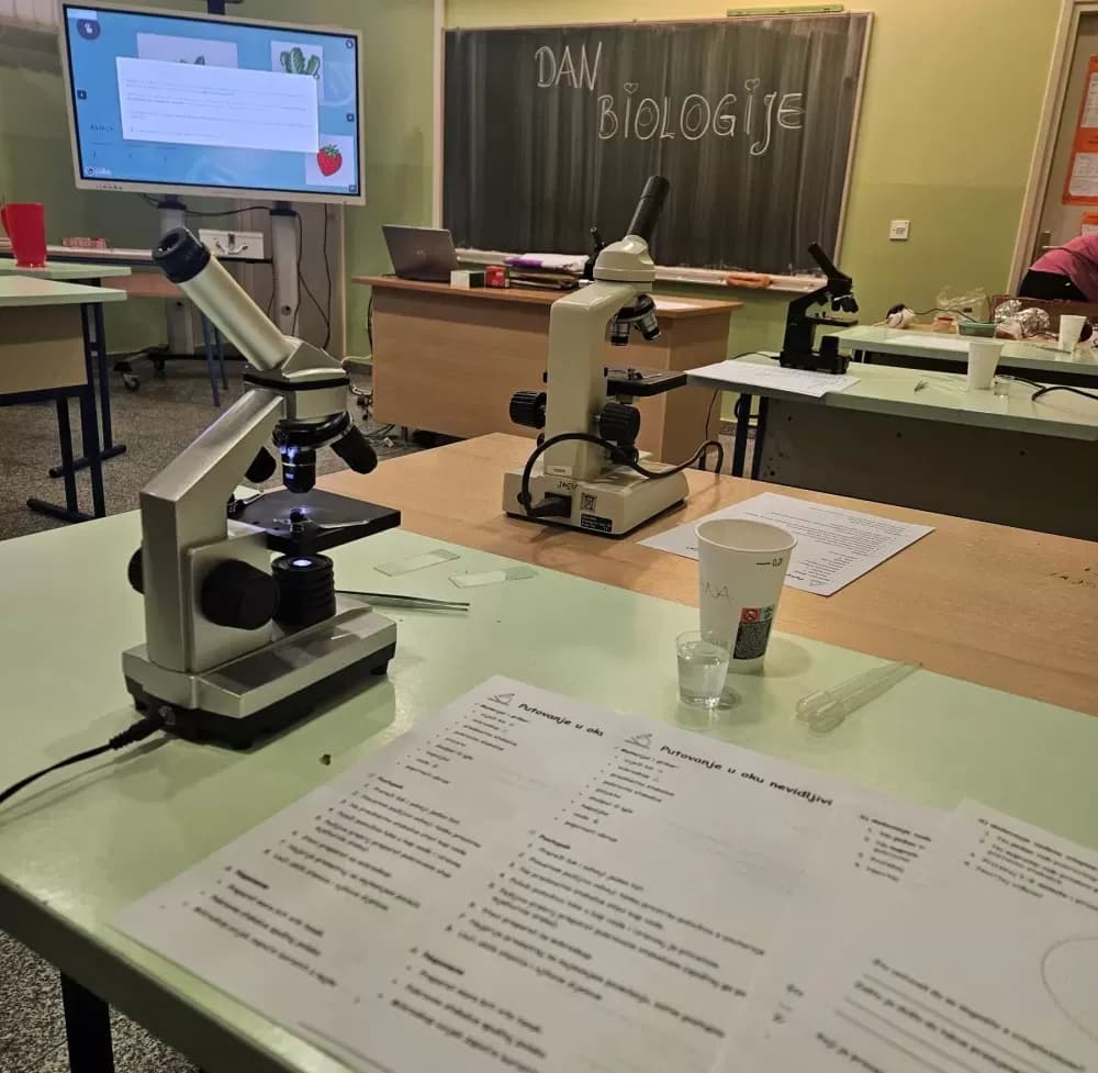 Dan biologije „Mali svijet velikih tajni“ u Osnovnoj školi Julija Kempfa