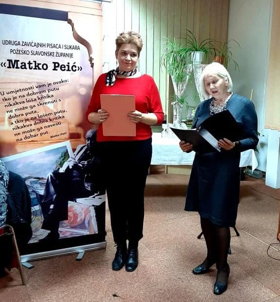 ŽUPANIJSKA UDRUGA „MATKO PEIĆ“: U Pakracu predstavili zbirku radova „Skitnje obojene ljubavlju“