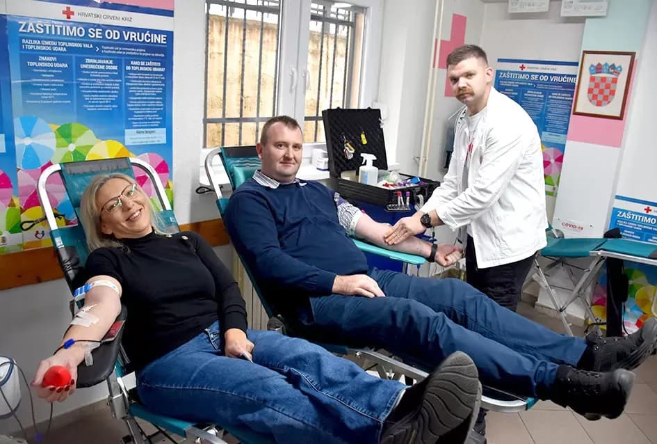 U tijeku je trodnevna akcija dobrovoljnog darivanja krvi