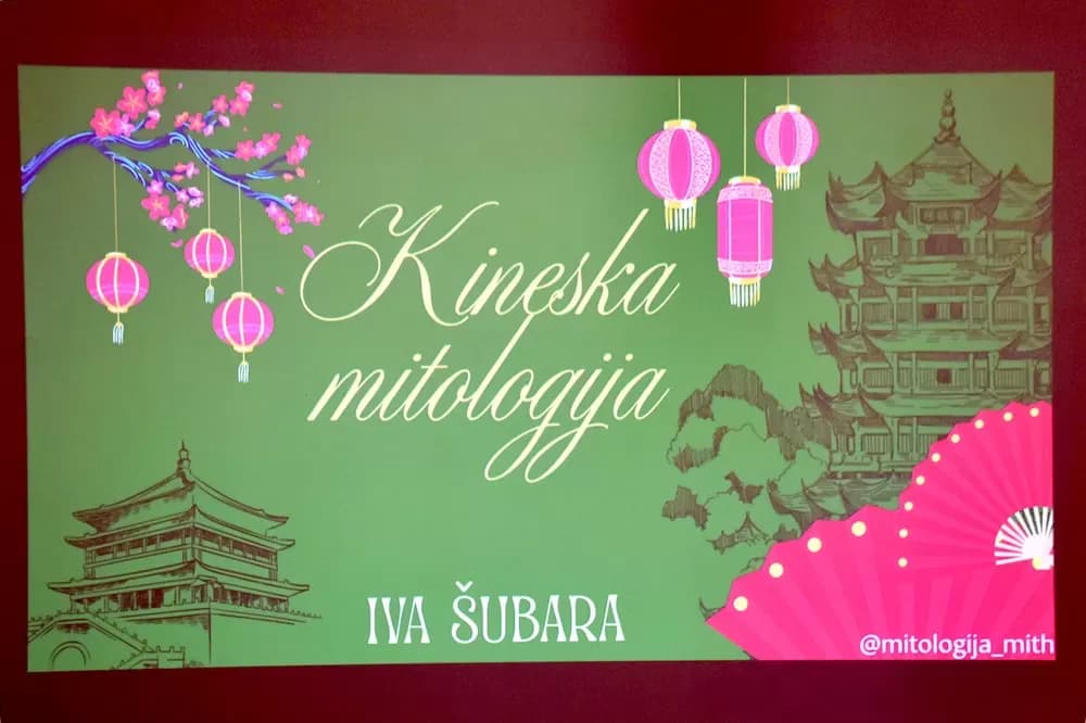 Povijesno društvo Požega organiziralo predavanje Ive Šubare o kineskoj mitologiji