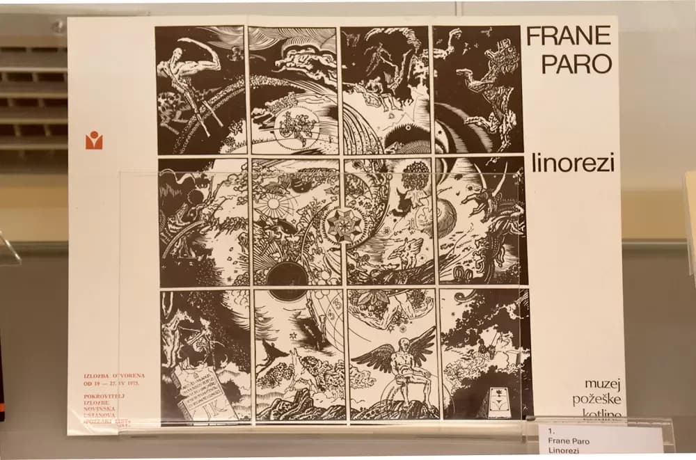 Otvorena izložba ʼFrane Paro – čovjek izvan vremenaʼ u susret velikoj 800. obljetnici Požege