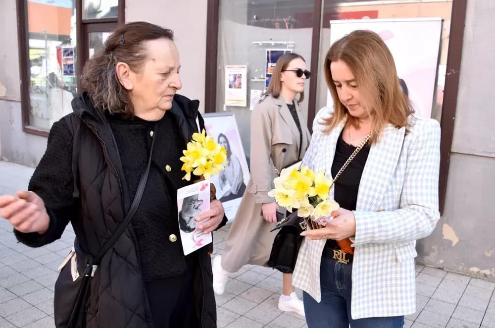 Dan narcisa u Požegi podsjetio na važnost preventivnih pregleda i ranog otkrivanja raka dojke