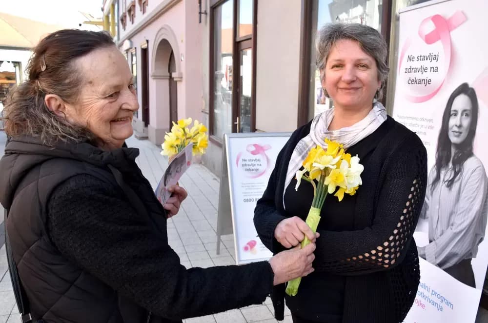 Dan narcisa u Požegi podsjetio na važnost preventivnih pregleda i ranog otkrivanja raka dojke