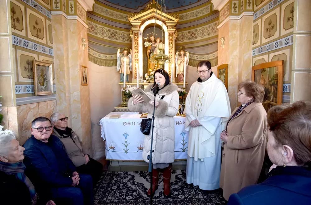 POŽEŽANI PROSLAVILI SVETOG JOSIPA: Svečano misno slavlje u kapelici na izlazu iz grada
