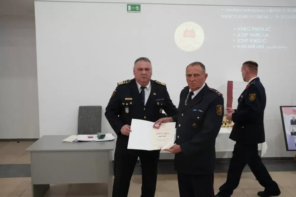 Uz jubilej DVD Brestovac odlikovan Alen Ugrin, te za 50 godina Pustajić, Varelija, Vukelić i Mirjan