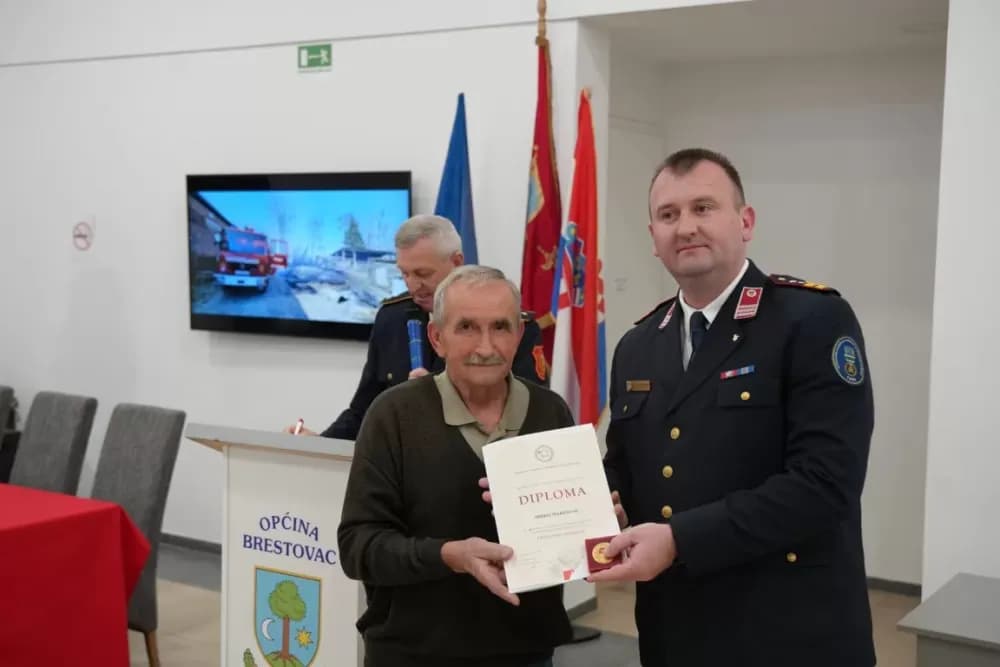 Uz jubilej DVD Brestovac odlikovan Alen Ugrin, te za 50 godina Pustajić, Varelija, Vukelić i Mirjan