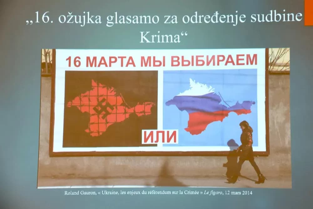 Povjesničar Reneo Lukić održao je predavanje o ratu u Ukrajini