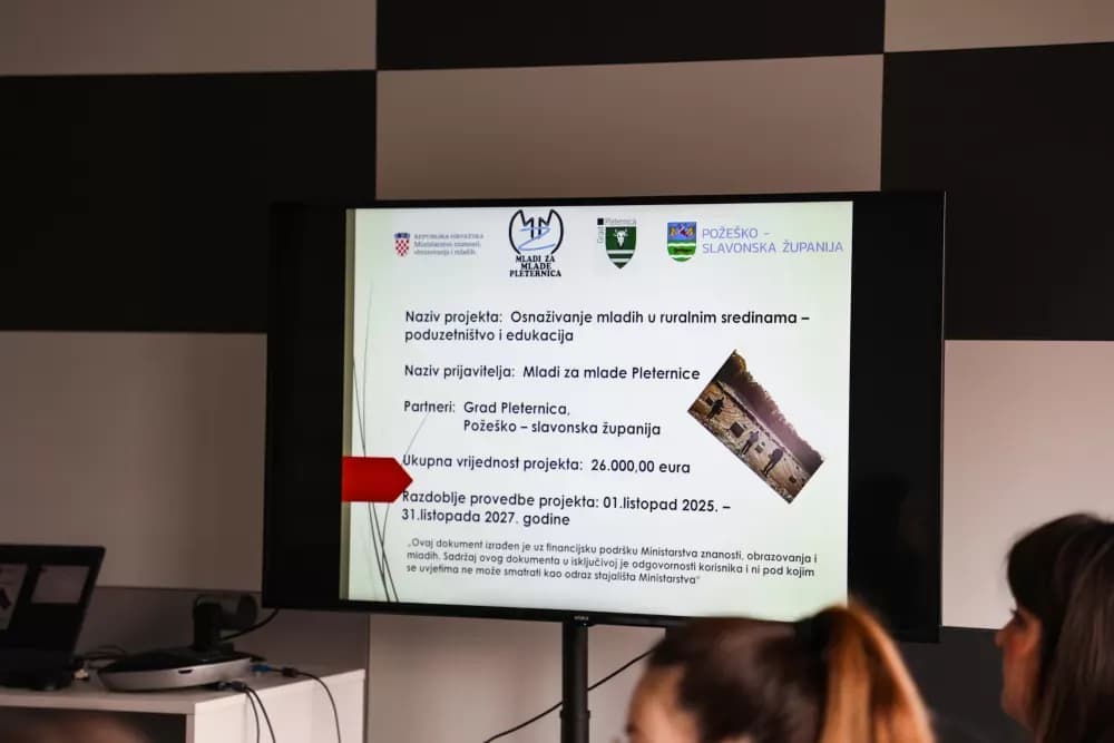 Mladi pokreću promjene: Pleternica domaćin važnog projekta