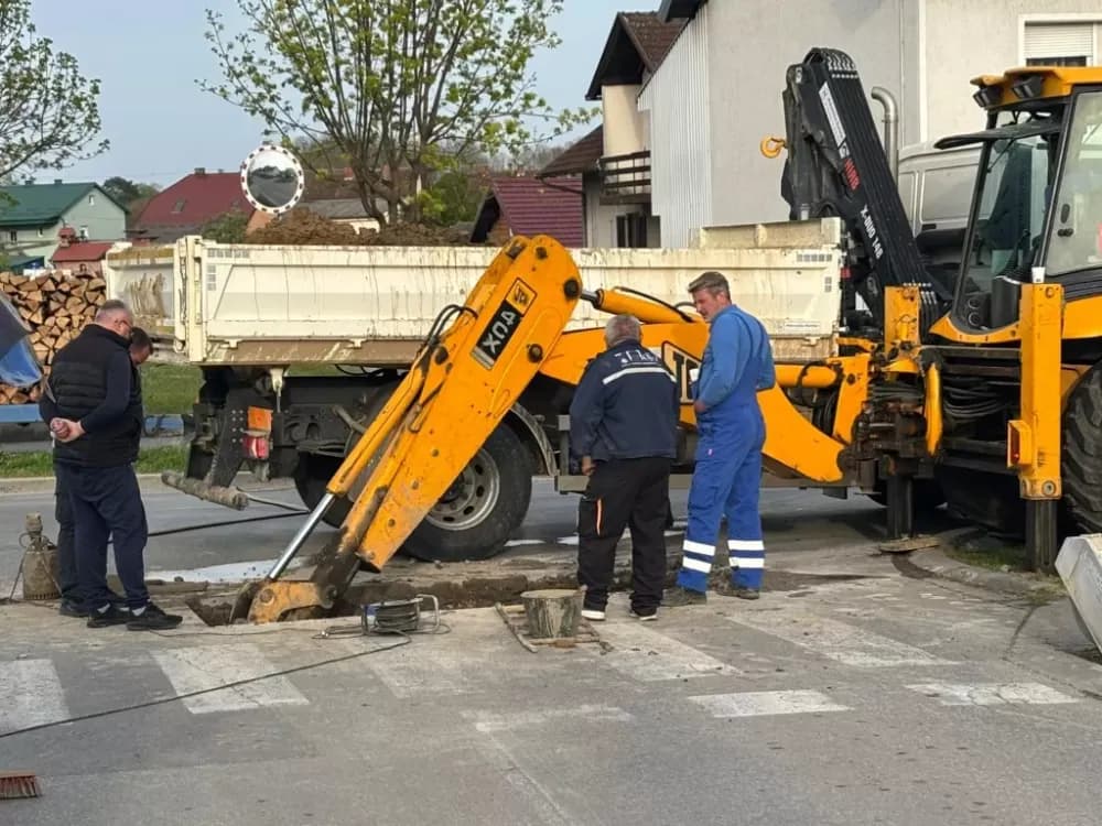 Novi kvar na gotovo istom mjestu: Dio Požege opet bez vode
