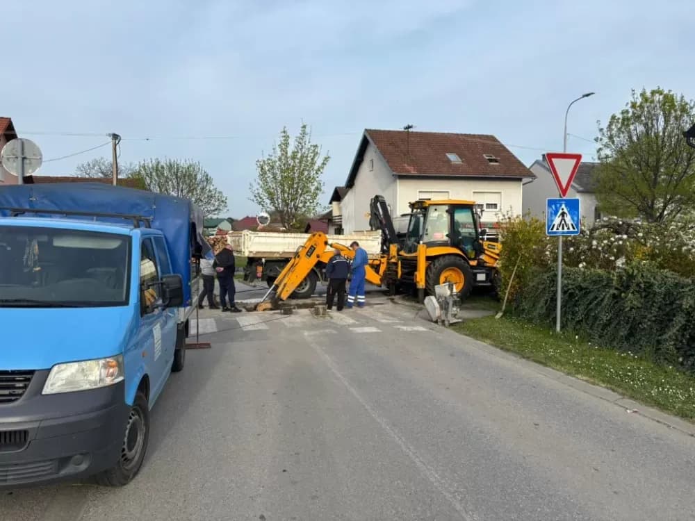 Novi kvar na gotovo istom mjestu: Dio Požege opet bez vode