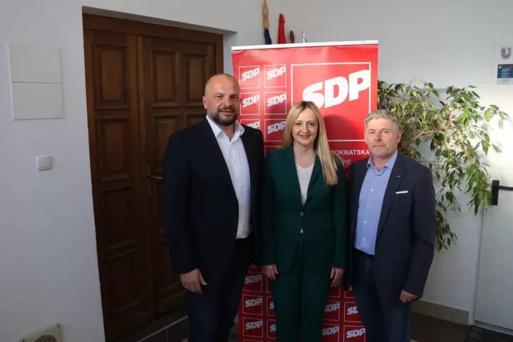Hajdaš Dončić u Požegi: Dr.sc. Dinko Zima izabran za predsjednika gradske organizacije SDP-a