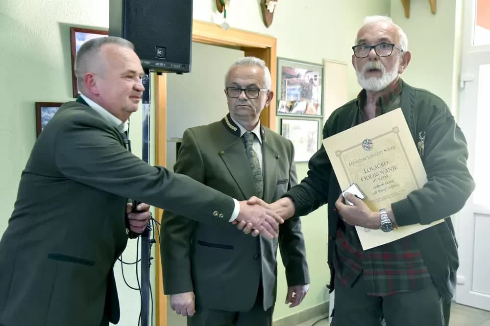 Osam lovaca orljavačkog Psunja odlikovano uz jubilej društva