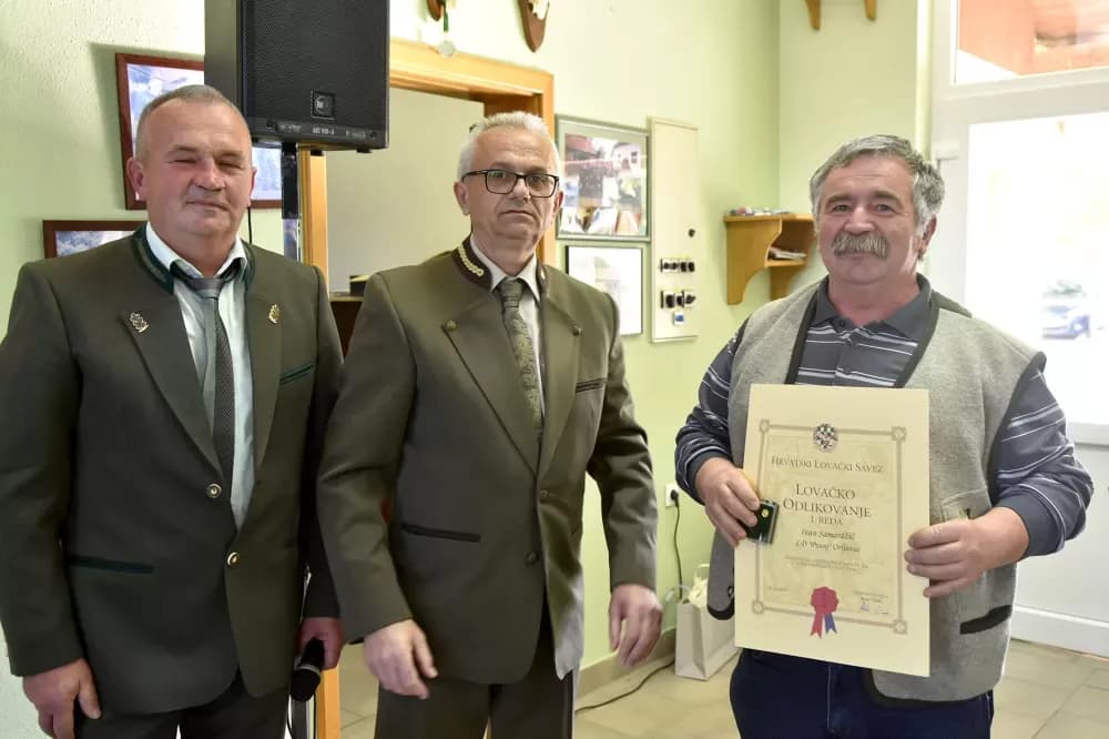 Osam lovaca orljavačkog Psunja odlikovano uz jubilej društva