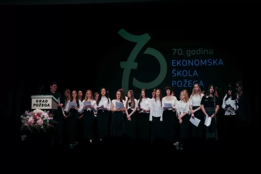 Sedam desetljeća znanja: Obilježena 70. obljetnica Ekonomske škole Požega