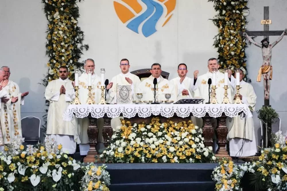Središnje euharistijsko slavlje Susreta hrvatske katoličke mladeži u Požegi