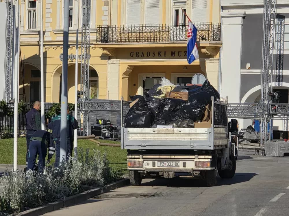 Volonteri i komunalci na djelu: Jutro nakon velikog događaja Požega blista od čistoće