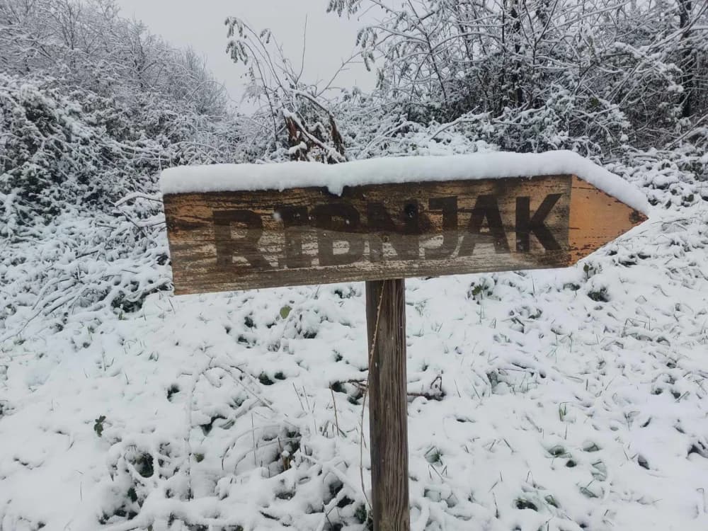Snježna idila u kaptolačkom kraju