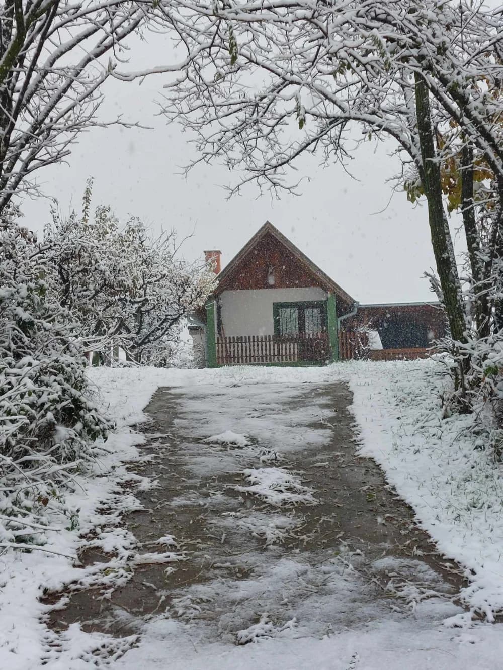 Snježna idila u kaptolačkom kraju