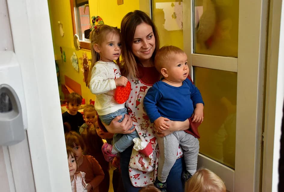 Darežljivi djedica darivao mališane