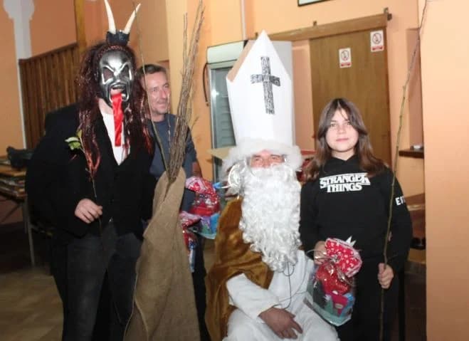 DOBROVOLJNO VATROGASNO DRUŠTVO PLETERNICA: Sveti Nikola podijelio djeci darove, a Krampus šibe