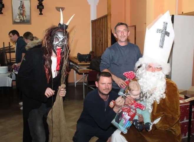 DOBROVOLJNO VATROGASNO DRUŠTVO PLETERNICA: Sveti Nikola podijelio djeci darove, a Krampus šibe