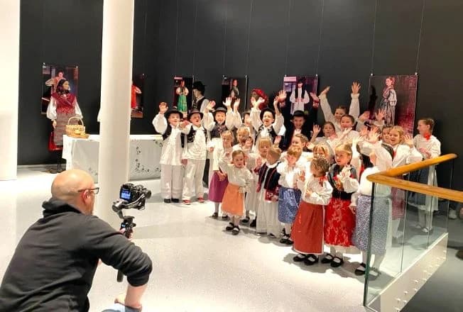 Osječka televizija snimila putopisnu reportažu o pleterničkim folklorašima-prva emisija danas 8. prosinca