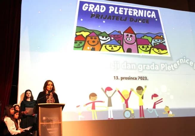 Održana svečana sjednica pleterničkog Dječjeg gradskog vijeća