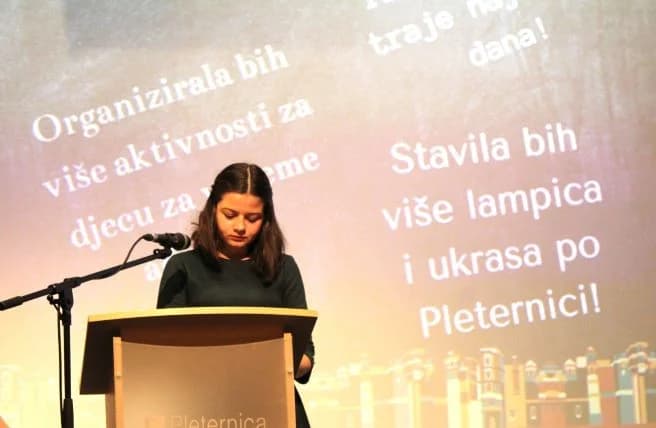 Održana svečana sjednica pleterničkog Dječjeg gradskog vijeća