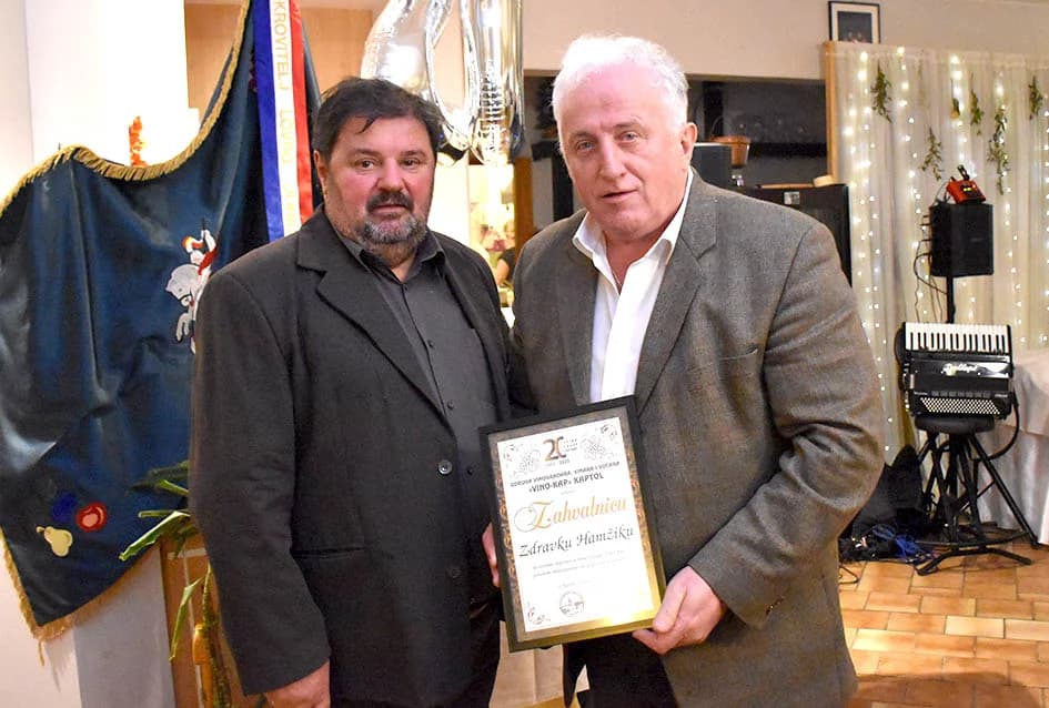 Dva desetljeća uspješnog rada Udruge voćara, vinogradara i vinara „Vino-Kap“ iz Kaptola