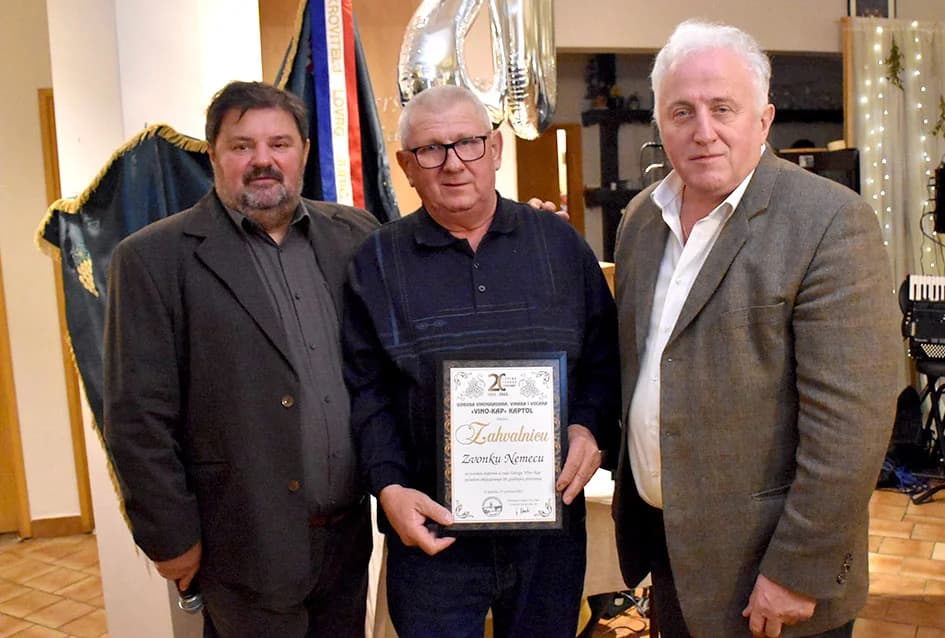 Dva desetljeća uspješnog rada Udruge voćara, vinogradara i vinara „Vino-Kap“ iz Kaptola