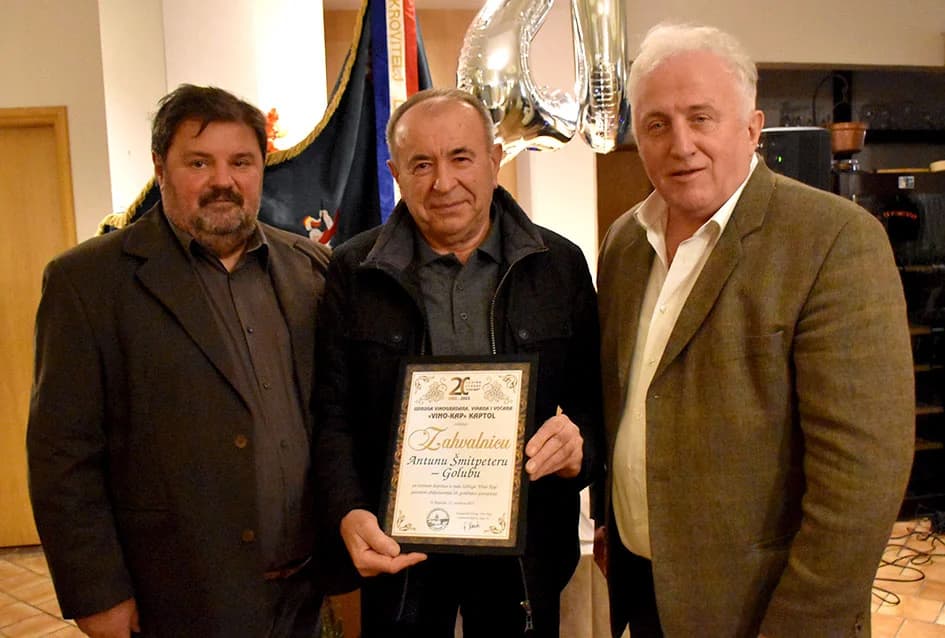 Dva desetljeća uspješnog rada Udruge voćara, vinogradara i vinara „Vino-Kap“ iz Kaptola