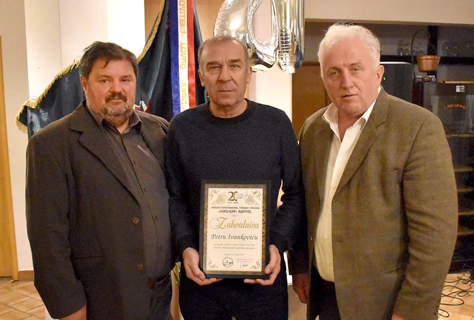 Dva desetljeća uspješnog rada Udruge voćara, vinogradara i vinara „Vino-Kap“ iz Kaptola