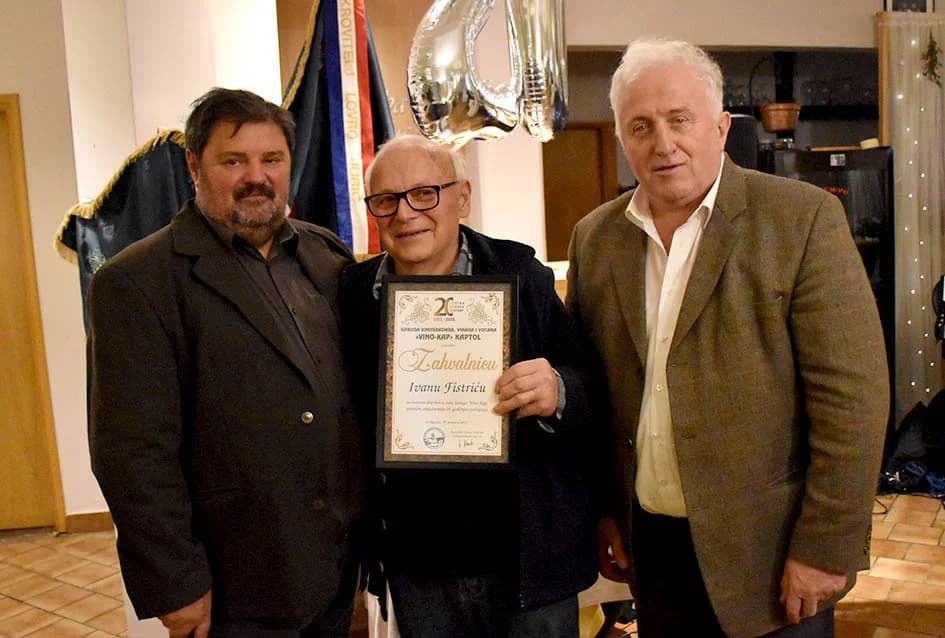 Dva desetljeća uspješnog rada Udruge voćara, vinogradara i vinara „Vino-Kap“ iz Kaptola