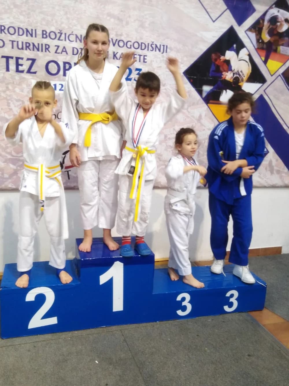 POŽEŽANI NA VITEZ OPENU 2023.: Pet natjecatelja Judokana donijelo tri medalje