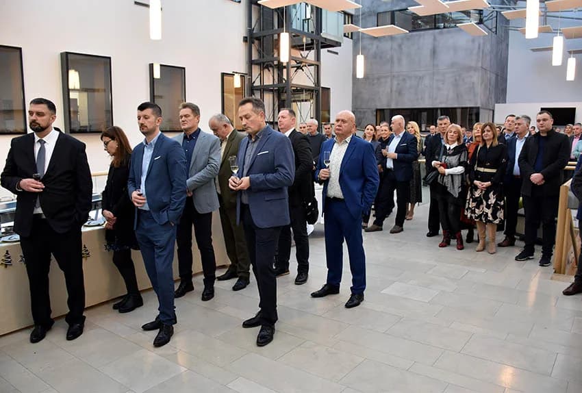 SVEČANI PRIJEM UZVANIKA GRADONAČELNIKA POŽEGE DR.SC. ŽELJKA GLAVIĆA: ʼNastavljamo s realizacijom velikih infrastrukturnih projekataʼ