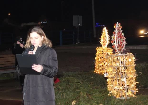 Paljenje četvrte adventske svijeće u Pleternici i uprizorenje živih jaslica