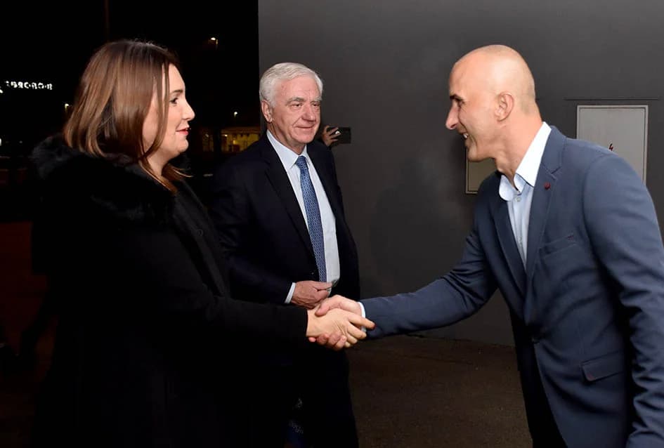 Gradonačelnik Glavić i županica Jozić posjetili dežurne službe u novogodišnjoj noći