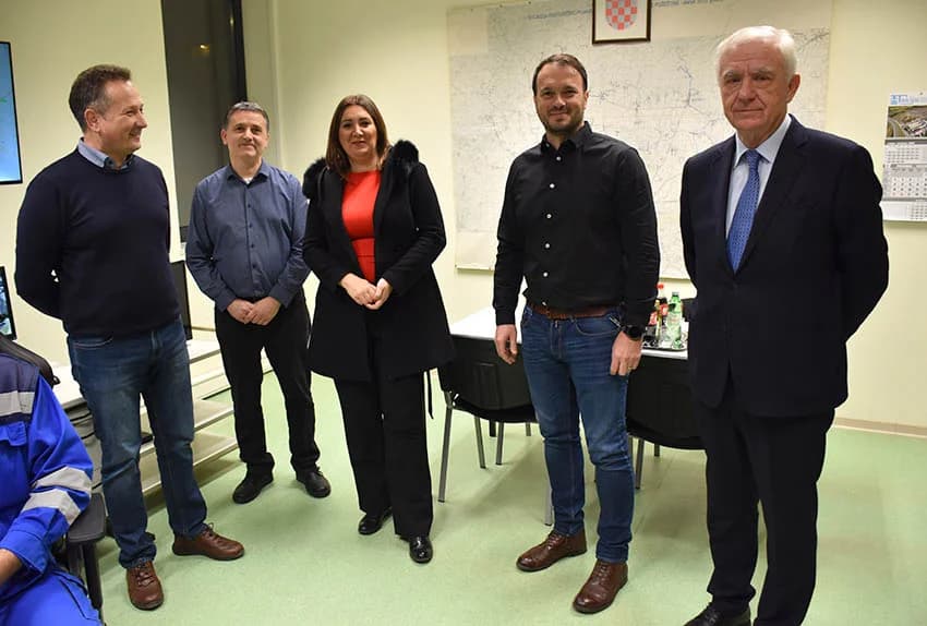 Gradonačelnik Glavić i županica Jozić posjetili dežurne službe u novogodišnjoj noći