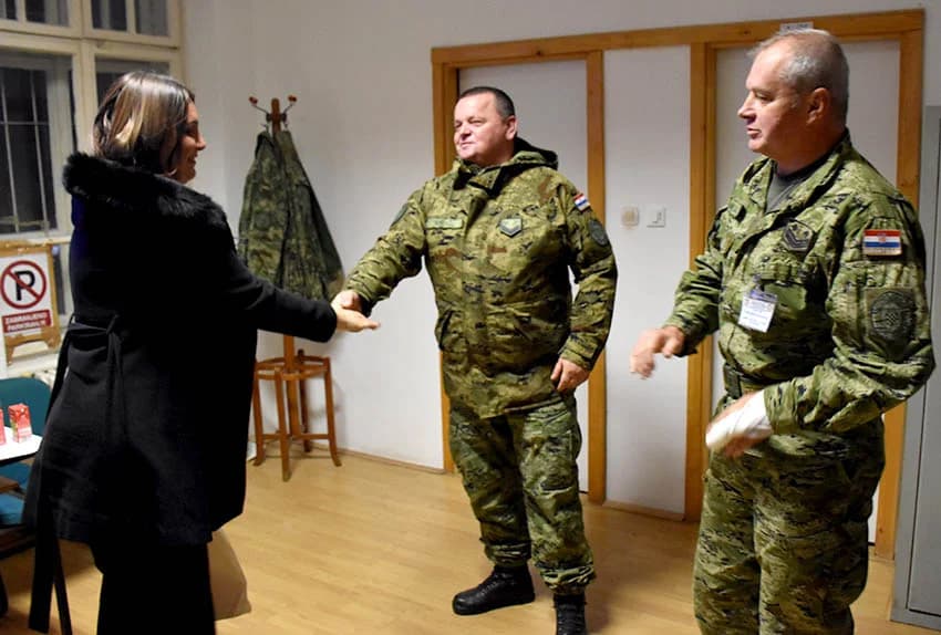 Gradonačelnik Glavić i županica Jozić posjetili dežurne službe u novogodišnjoj noći