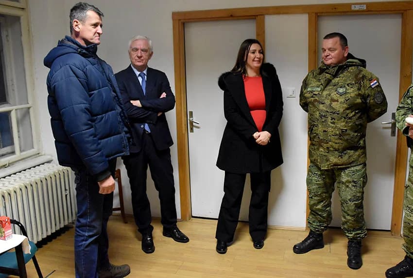 Gradonačelnik Glavić i županica Jozić posjetili dežurne službe u novogodišnjoj noći